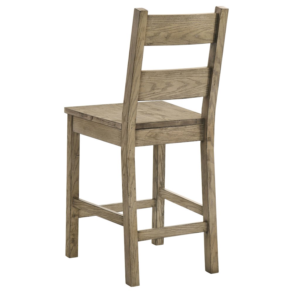 Cardova Counter Height Dining Chair Vineyard Oak (Set of 2). Picture 7