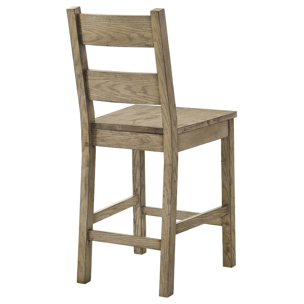 Cardova Counter Height Dining Chair Vineyard Oak (Set of 2). Picture 8