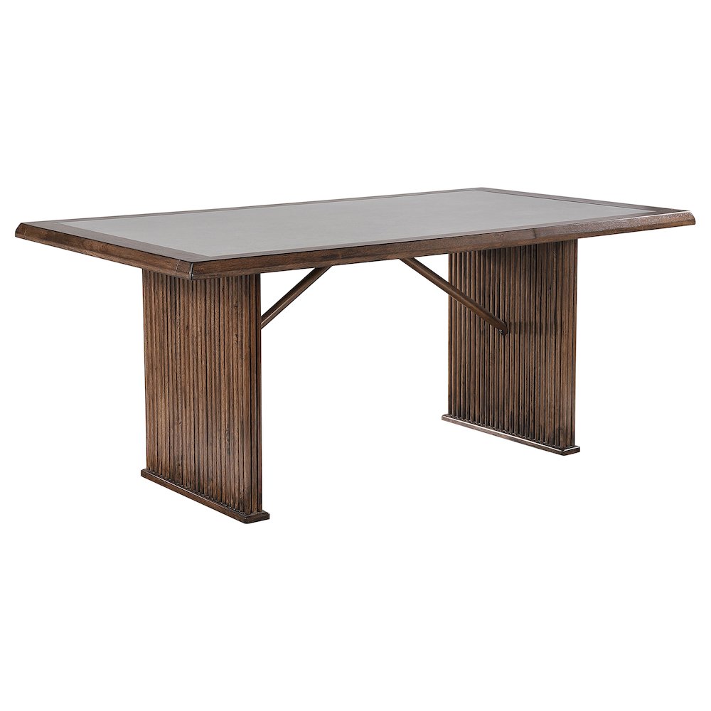 Sherwood 72-inch Rectangular Dining Table Brown. Picture 1