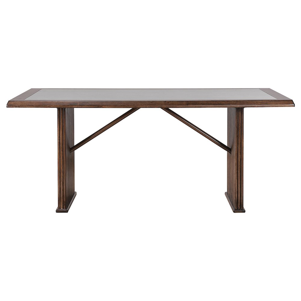 Sherwood 5-piece Rectangular Dining Table Set Brown. Picture 4