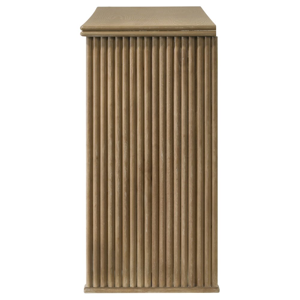 Adina 2-door 59-inch Sideboard Server Distressed Light Brown. Picture 6