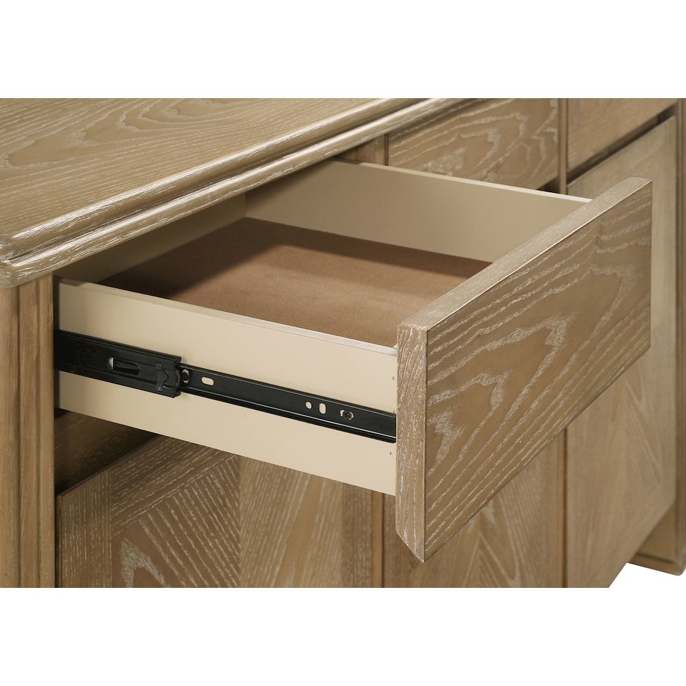 Adina 2-door 59-inch Sideboard Server Distressed Light Brown. Picture 11