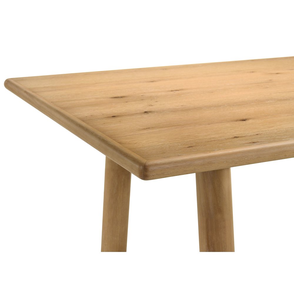 Duncan 71-inch Rectangular Wood Dining Room Table Washed Oak. Picture 7