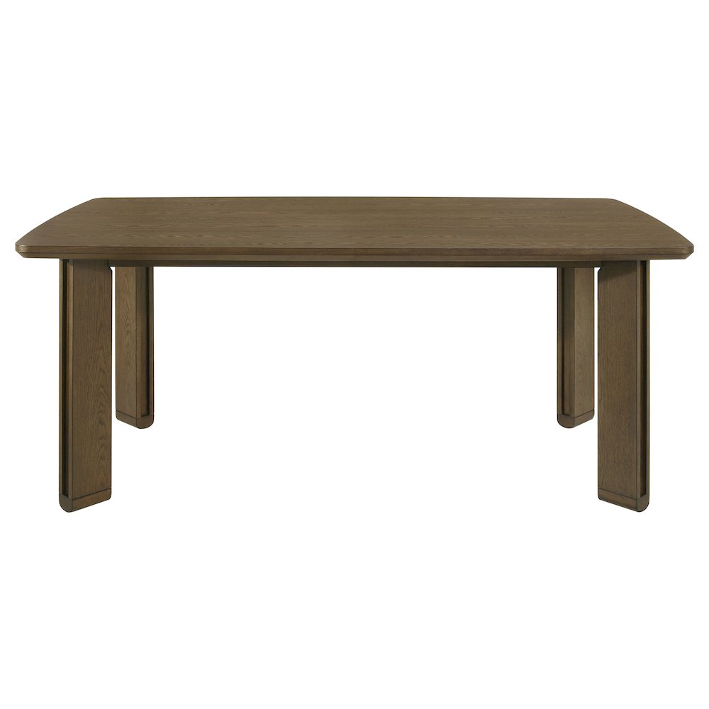 Ottowa 71-inch Rectangular Wood Dining Table Brown. Picture 3