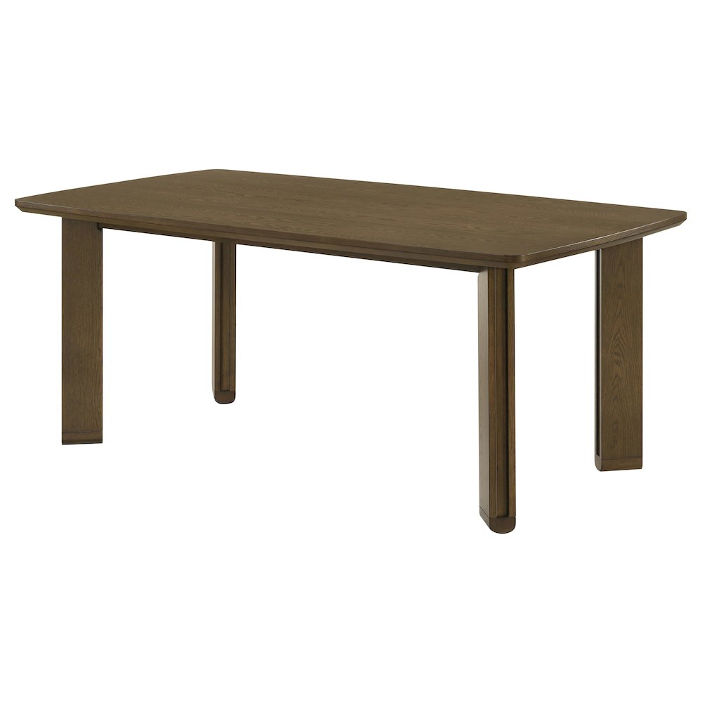 Ottowa 71-inch Rectangular Wood Dining Table Brown. Picture 4