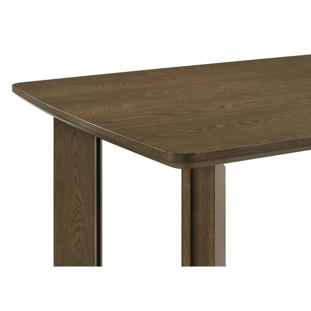 Ottowa 71-inch Rectangular Wood Dining Table Brown. Picture 7