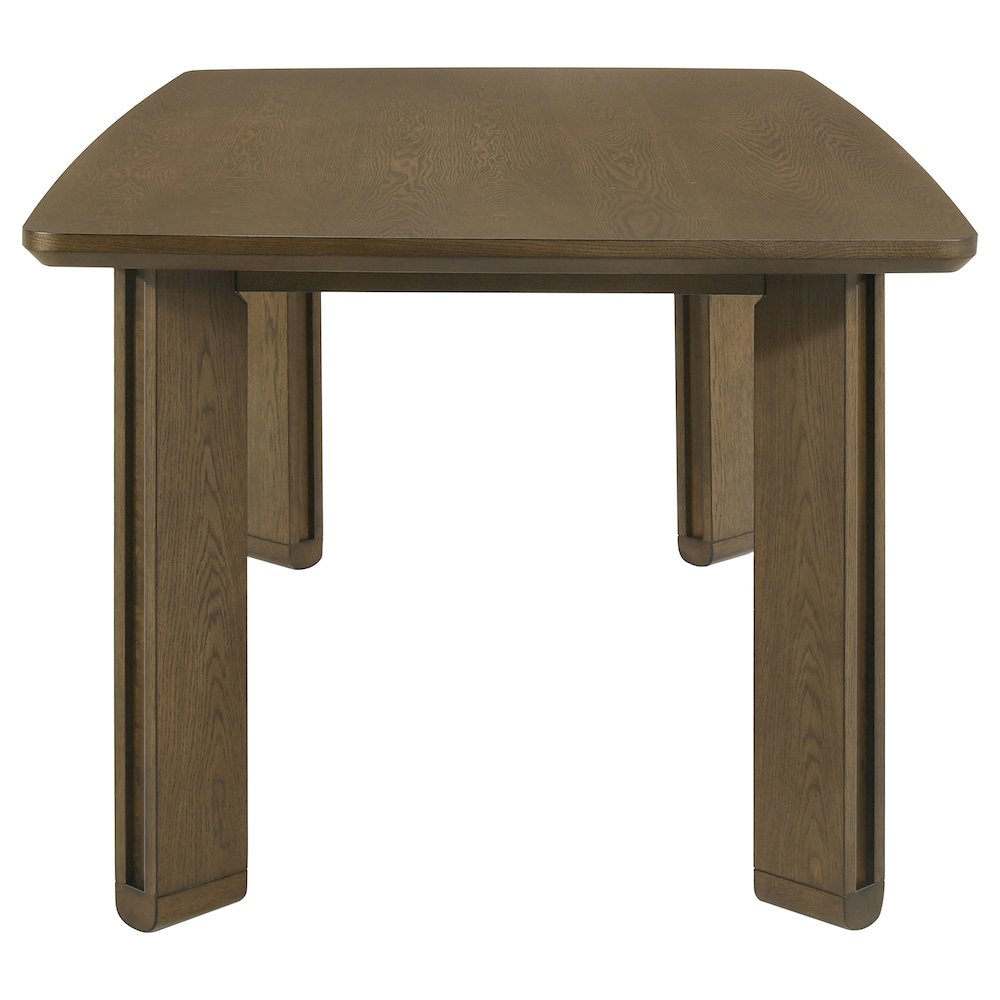 Ottowa 7-piece Rectangular Wood Dining Room Table Set Brown. Picture 5