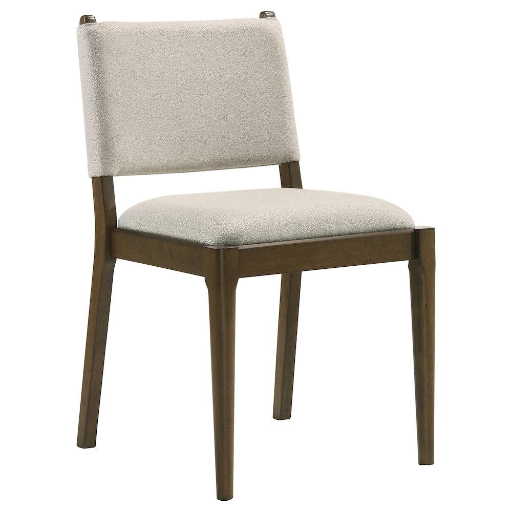 Ottowa Upholstered Dining Side Chair Brown (Set of 2). Picture 3