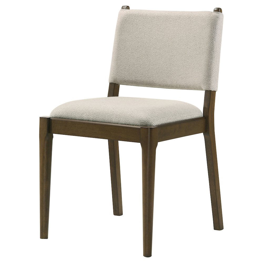 Ottowa Upholstered Dining Side Chair Brown (Set of 2). Picture 5