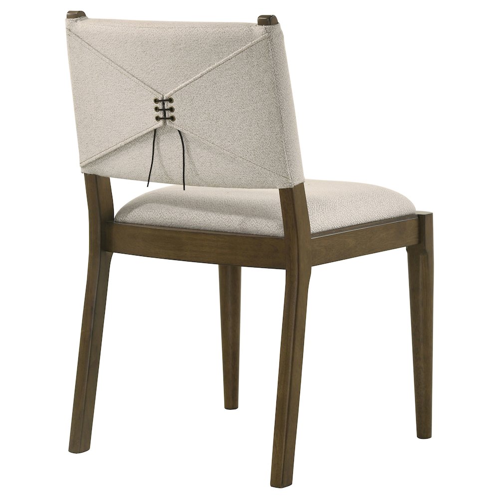 Ottowa Upholstered Dining Side Chair Brown (Set of 2). Picture 8