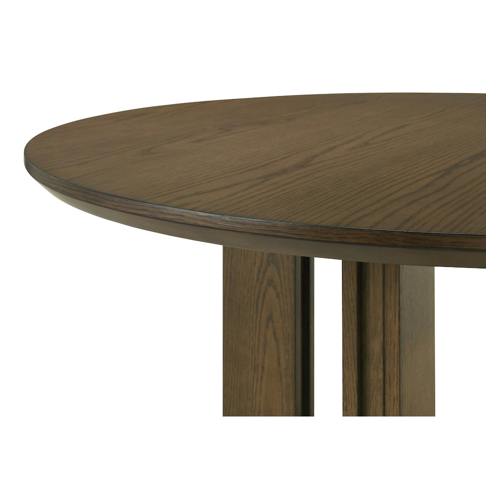 Ottowa 47-inch Round Counter Height Dining Table Brown. Picture 5