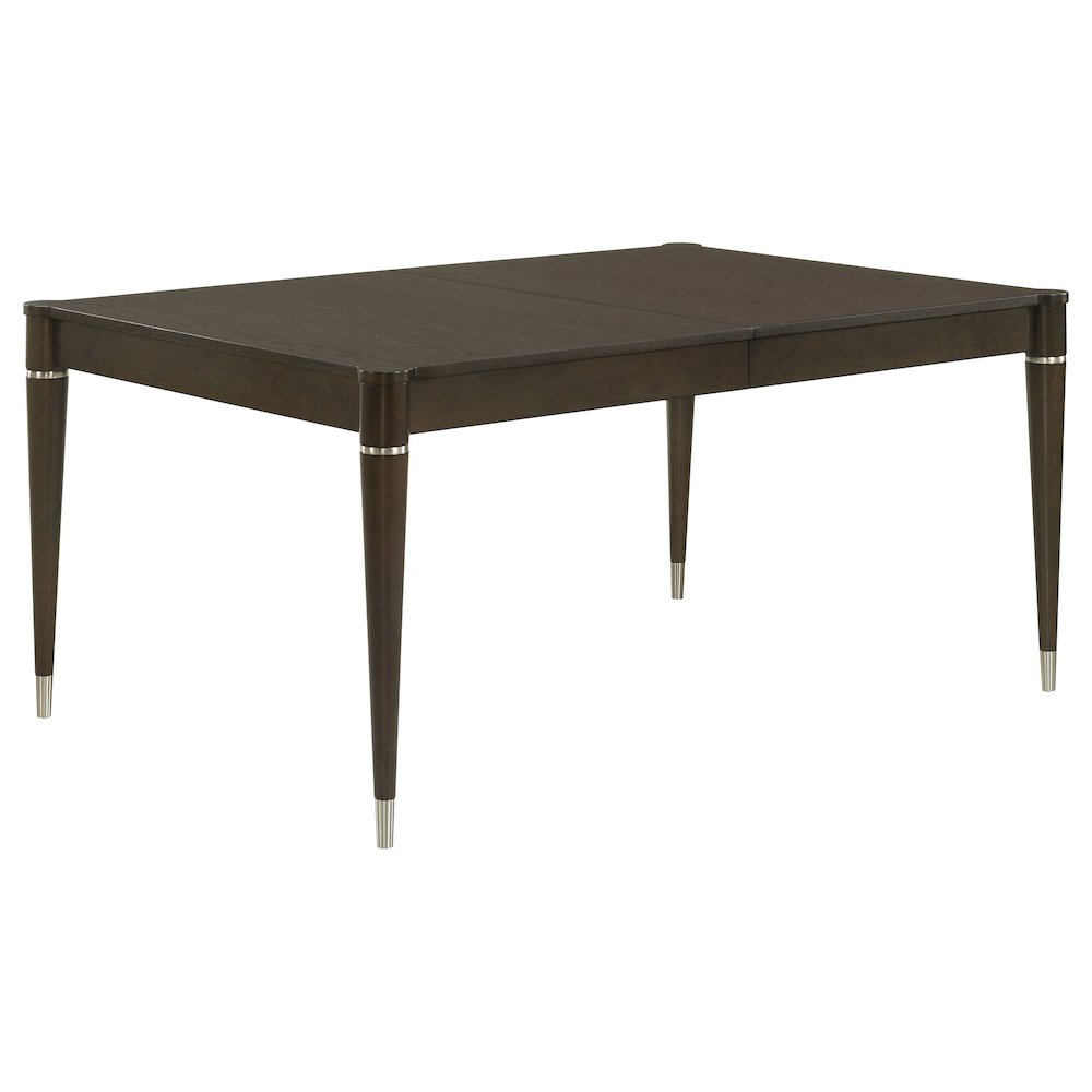 Reseda 81-inch Extension Leaf Dining Table Ash Brown. Picture 4