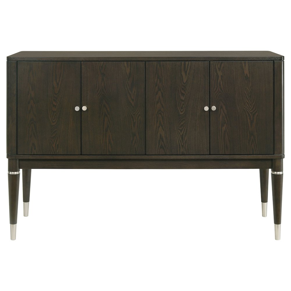 Reseda 4-door Dining Sideboard Server with Shelves Ash Brown. Picture 3