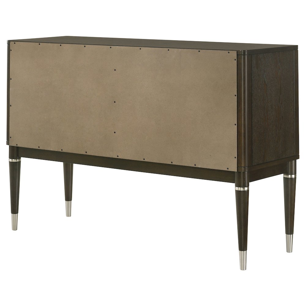 Reseda 4-door Dining Sideboard Server with Shelves Ash Brown. Picture 9