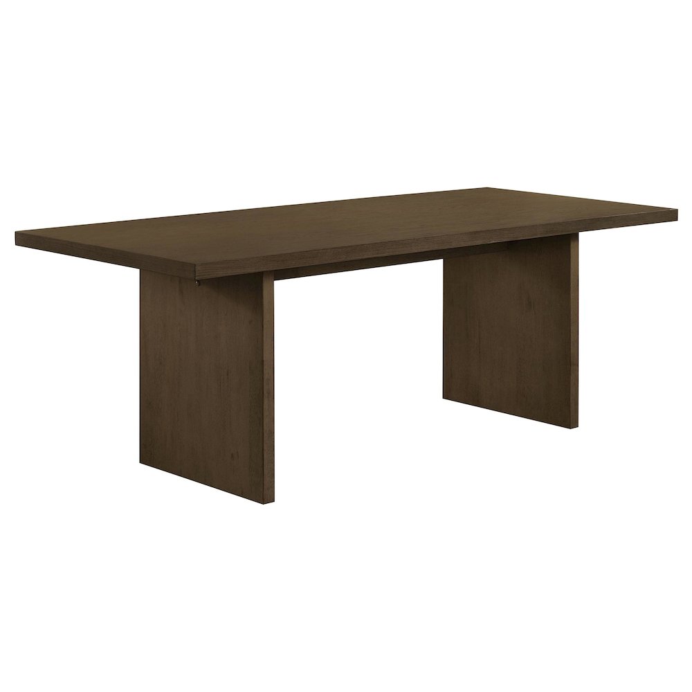 Decker 82-inch Rectangular Wood Dining Table Dark Walnut. Picture 1