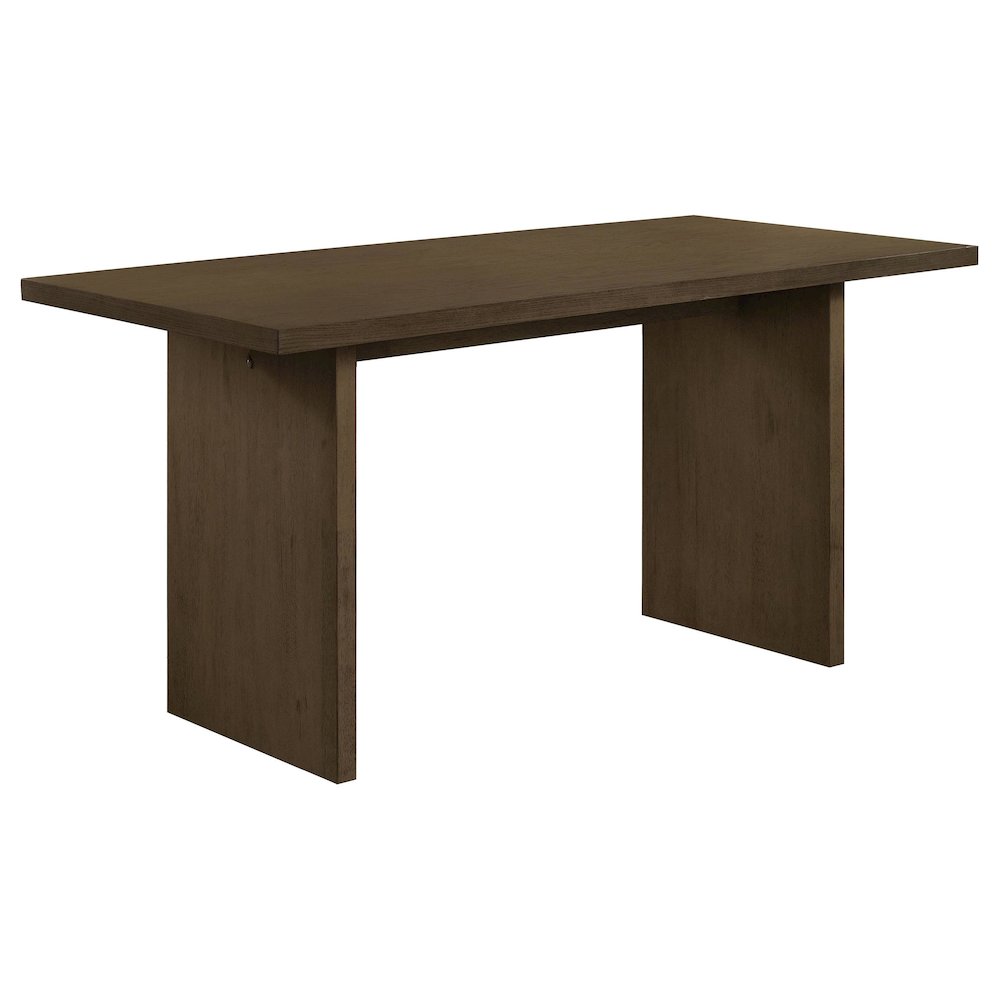 Decker 70-inch Rectangular Wood Counter Height Dining Table Dark Walnut. Picture 1