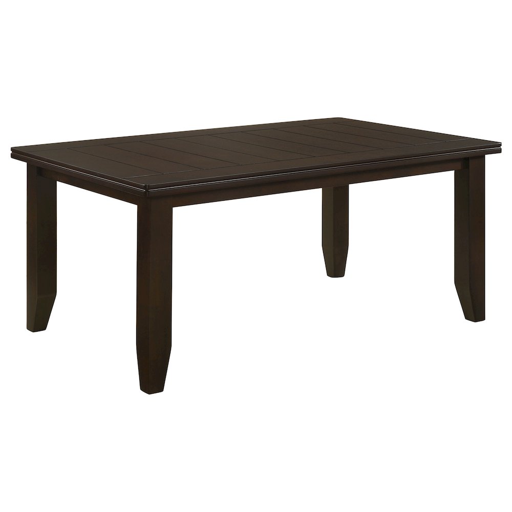 Dalila Rectangular 66-inch Wood Dining Table Cappuccino. Picture 2