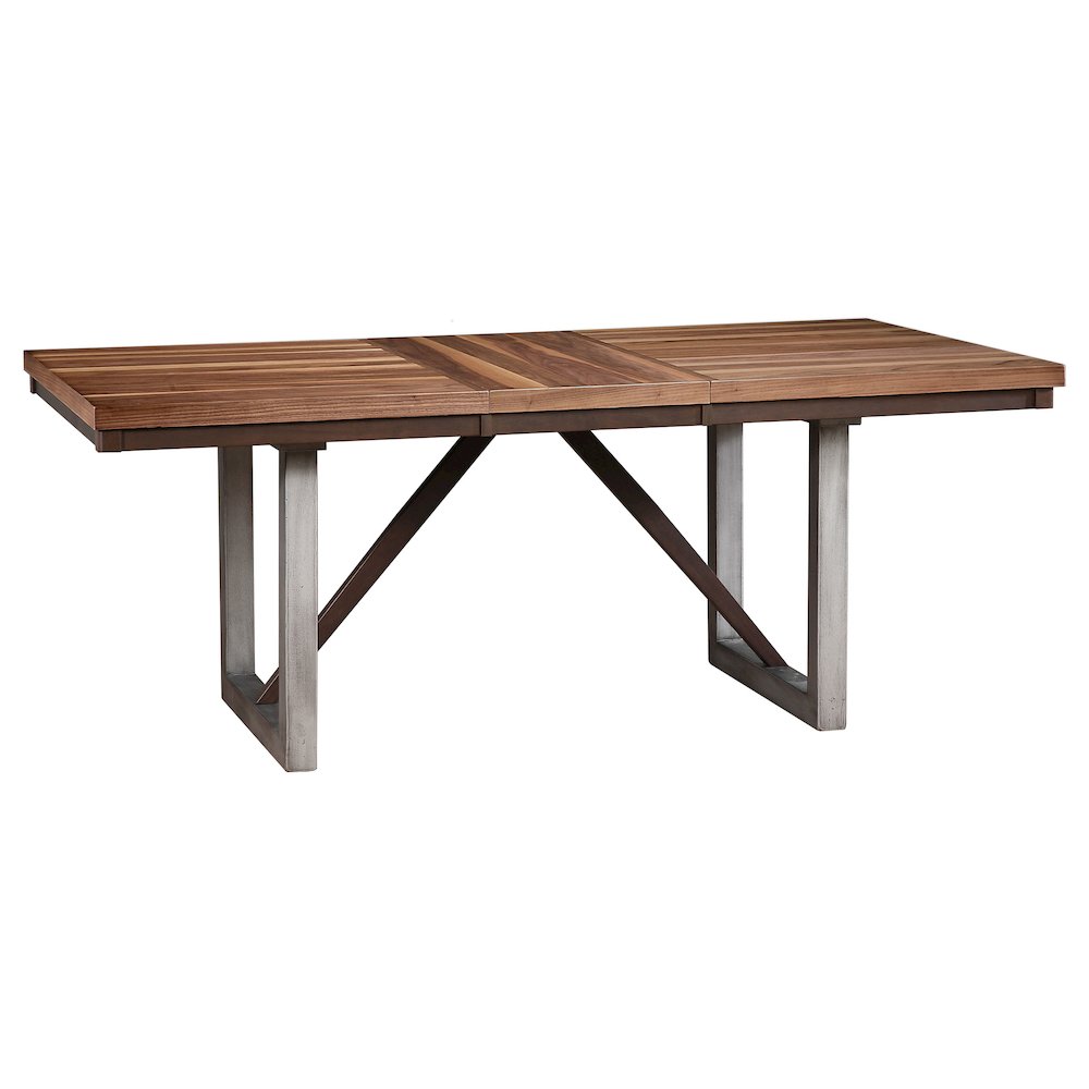 Spring Creek 77-inch Extension Dining Table Natural Walnut. Picture 2
