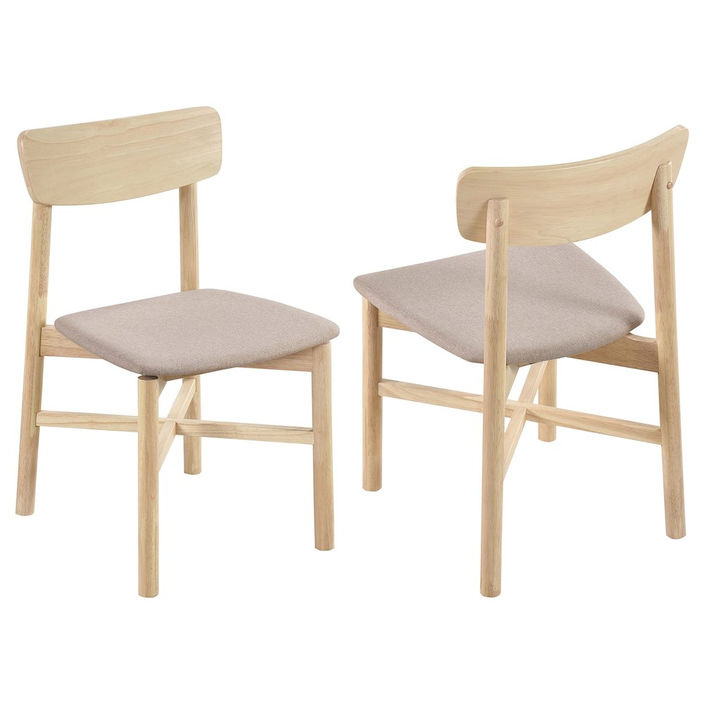 Parkridge Dining Side Chair White Washed (Set of 2). Picture 2