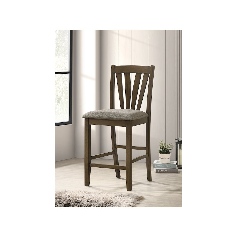 Canfield Counter Height Dining Side Chair Brown (Set of 2). Picture 11