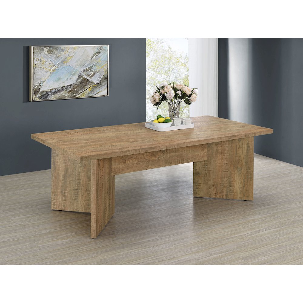 Jamestown 84-inch Composite Wood Dining Table Mango. Picture 7