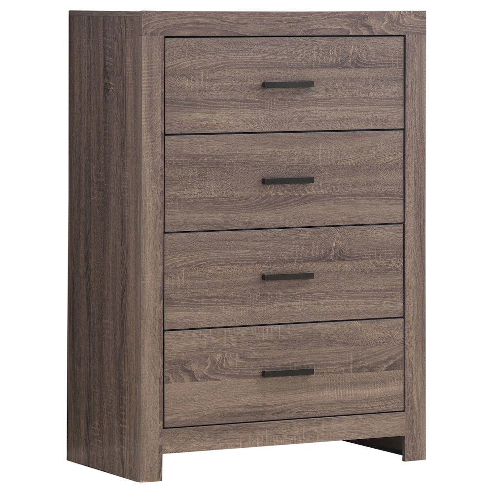 Brantford 4-drawer Bedroom Chest Barrel Oak. Picture 2