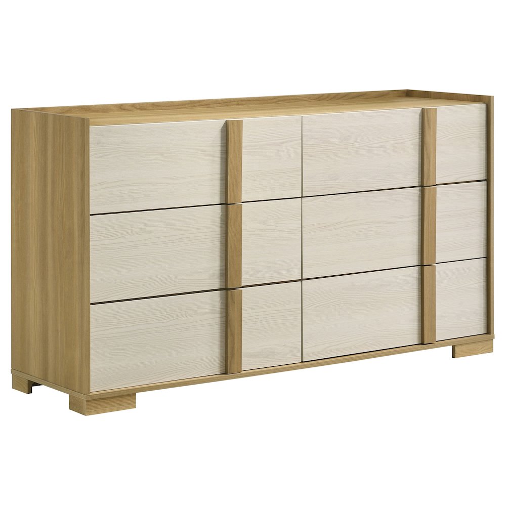Hyland 6-drawer Dresser Natural. Picture 2