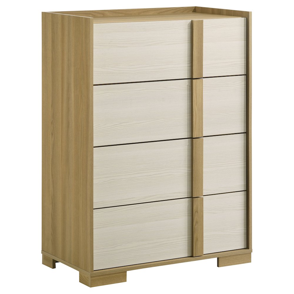 Hyland 4-drawer Chest of Drawers Natural. Picture 2