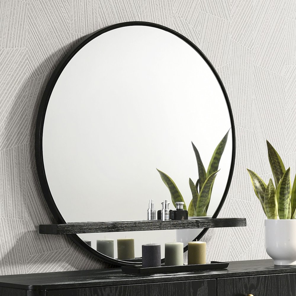 Arini Dresser Mirror Black. Picture 5