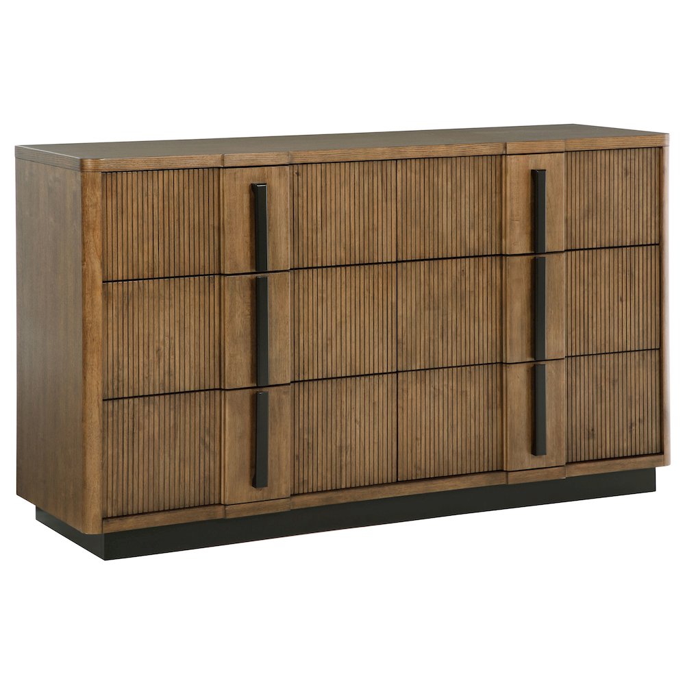 Terrace 6-drawer Dresser Cabinet Ash Brown. Picture 2
