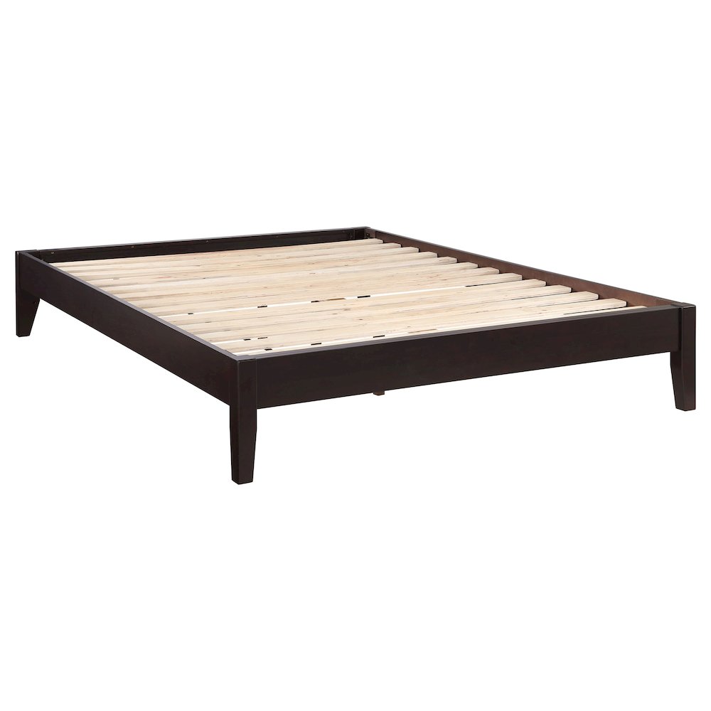 Hounslow Queen Universal Platform Bed Cappuccino. Picture 2