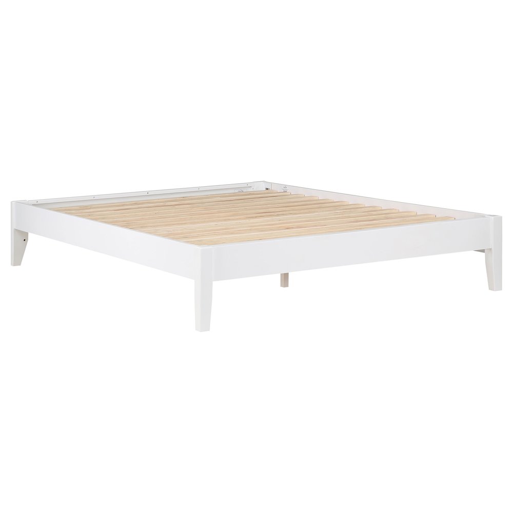 Hounslow Queen Universal Platform Bed White. Picture 2