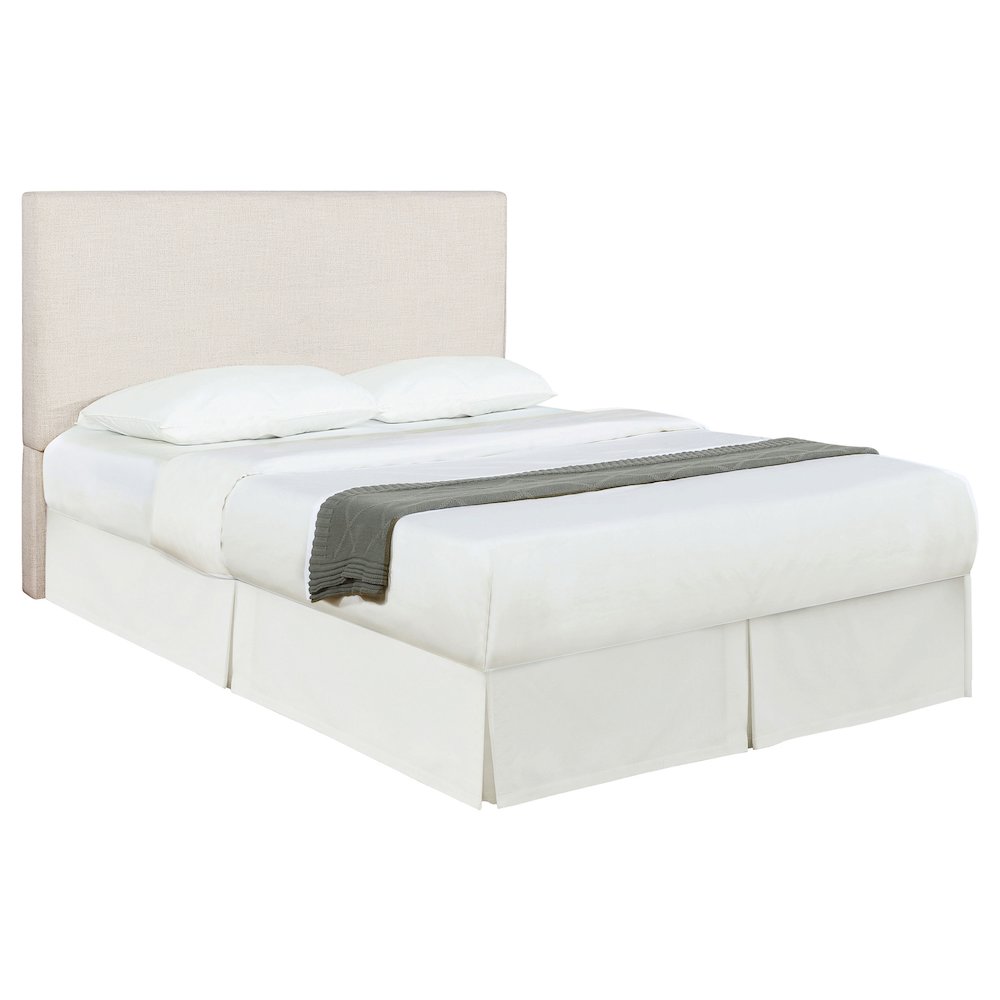 Pirro Upholstered King Panel Headboard Sand. Picture 2