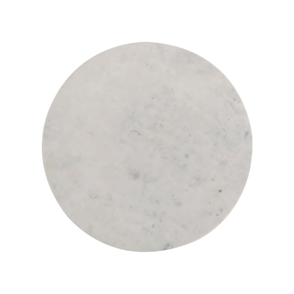 Astoria 2-piece Marble Coffee and End Table Set White. Picture 5