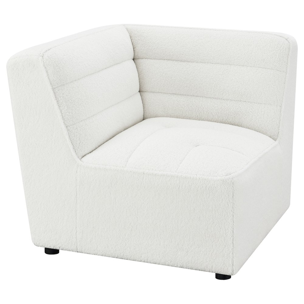 Sunny Upholstered Corner Chair Natural. Picture 2