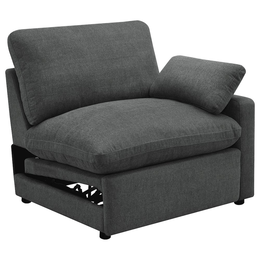Collins Modular RAF Power Recliner Dark Grey. Picture 2