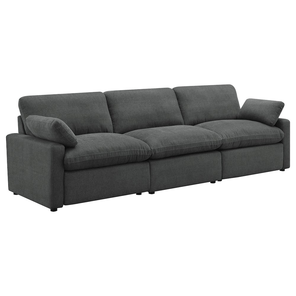 Collins Modular Power Sofa Dark Grey. Picture 2
