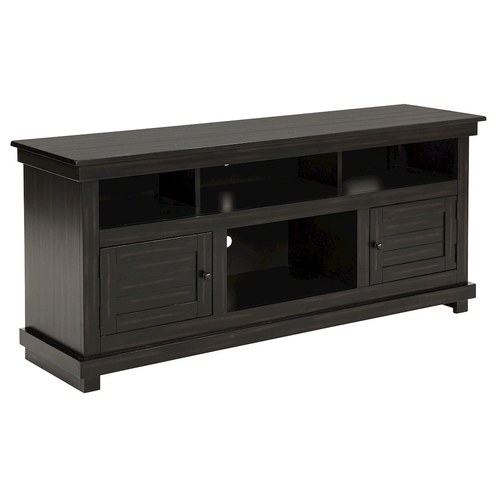 Payne 60-inch TV Stand Media Console Distressed Java. Picture 2