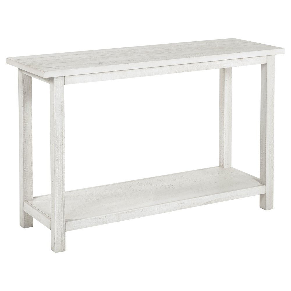 Payne Wood Entryway Sofa Console Table White. Picture 2