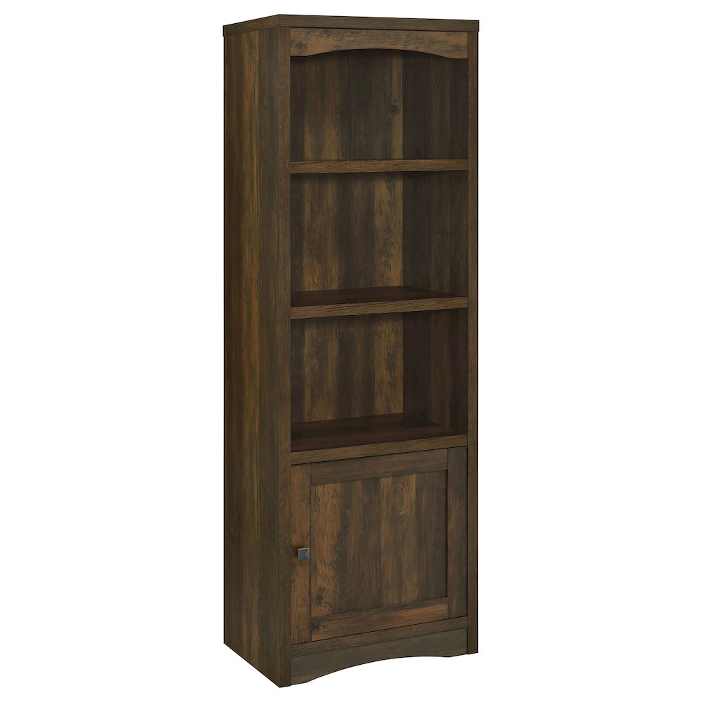 Laughlin 3-shelf Engineered Wood Media Tower Dark Pine. Picture 2