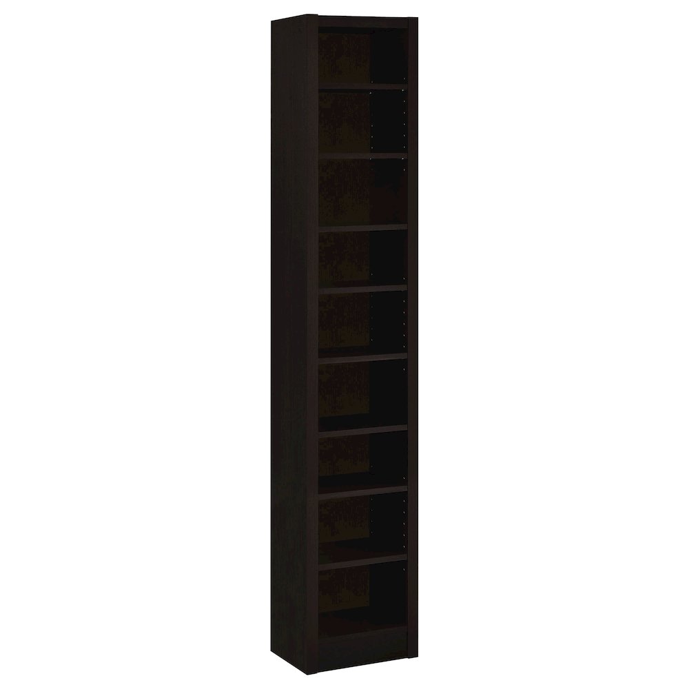 Eliam 71-inch 9-shelf Bookcase Cappuccino. Picture 2