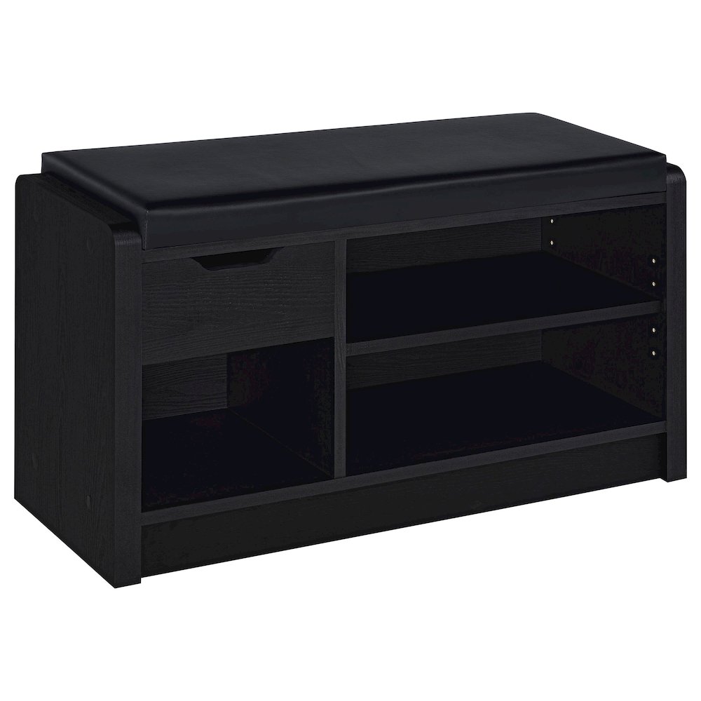 Arrington Storage Bench Black. Picture 2