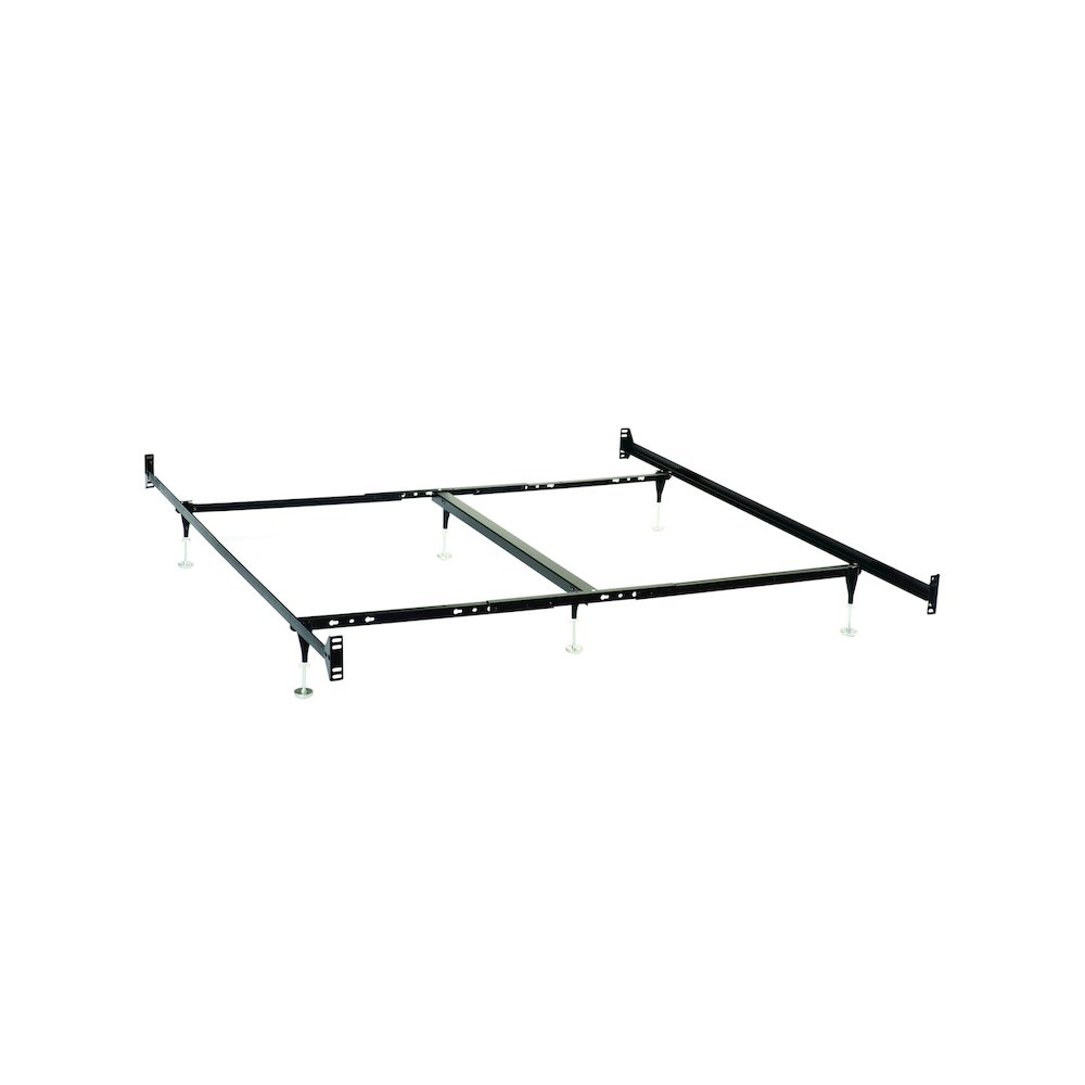 Esme Queen or E King Bed Frame Black (Headboard & Footboard). Picture 2