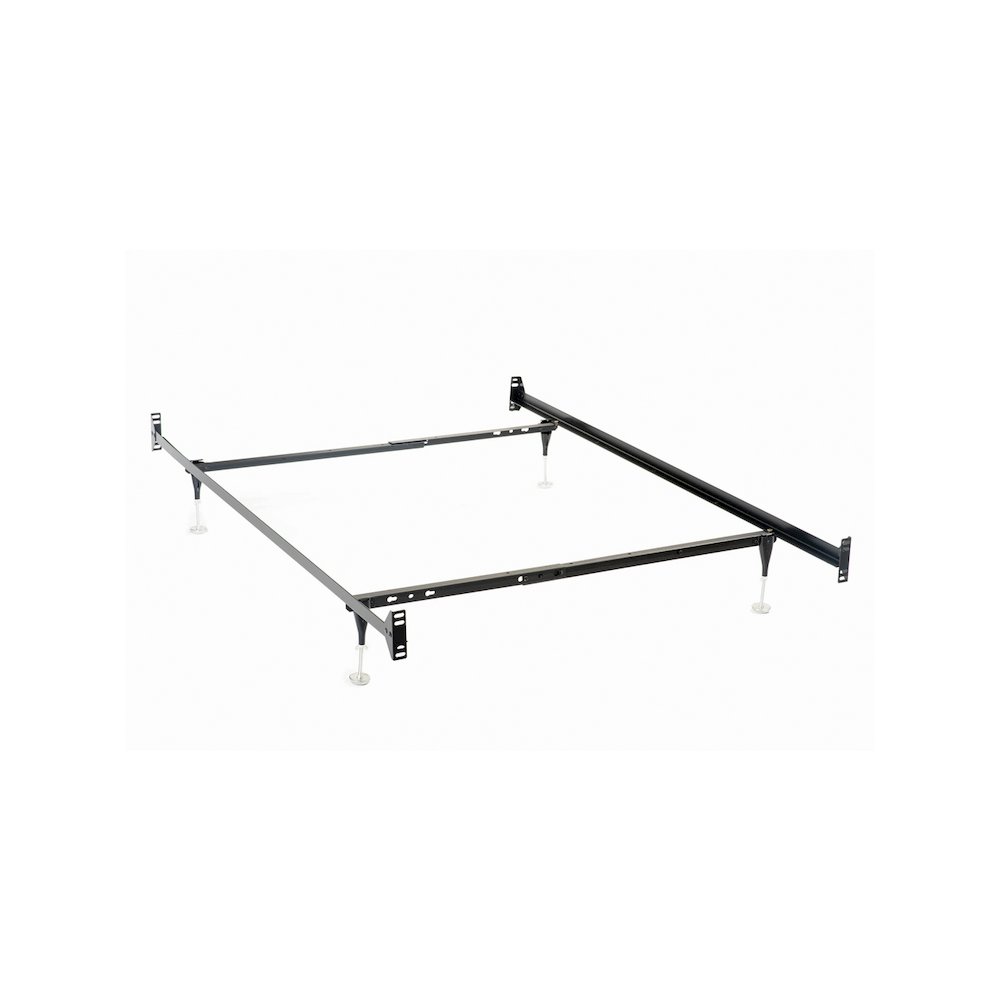 Esme Twin or Full Bed Frame Black (Headboard & Footboard). Picture 2