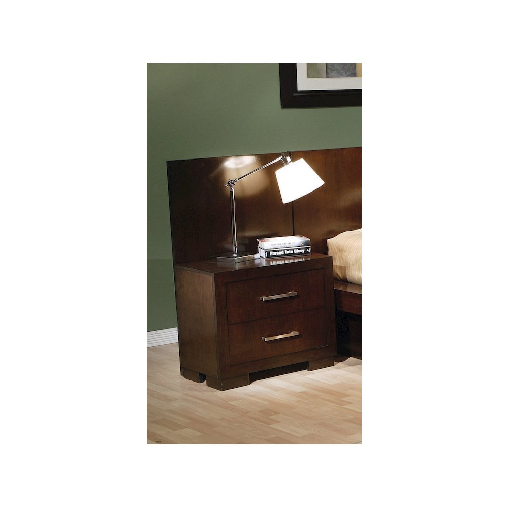 Jessica Wood Bed Panels Cappuccino. Picture 5