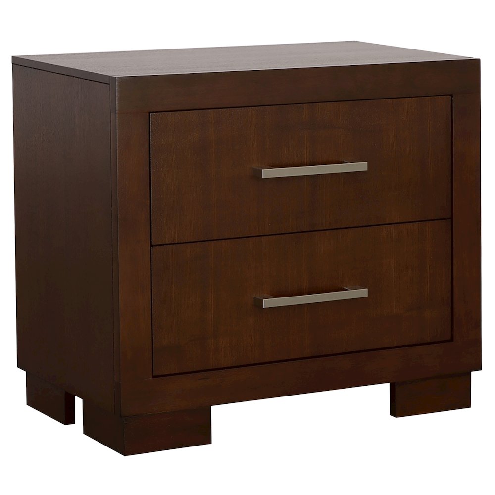Jessica 4-piece Queen LED Bedroom Set Cappuccino. Picture 3