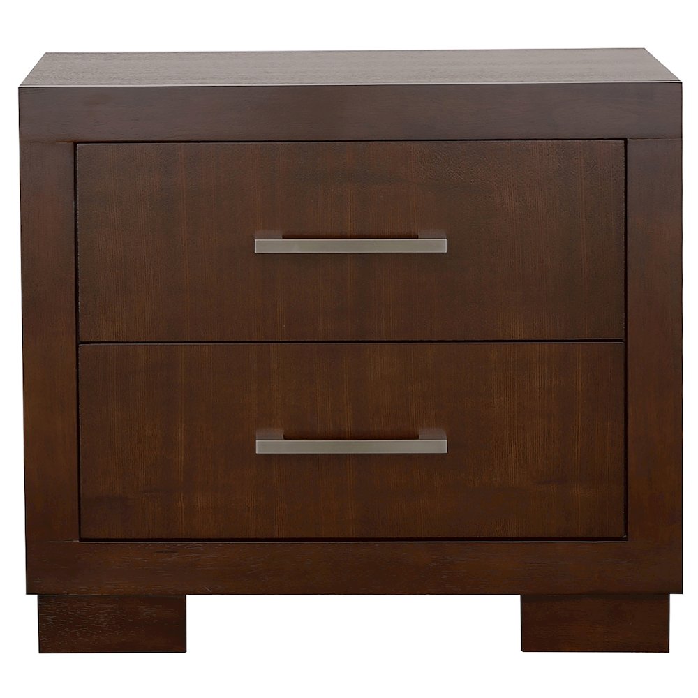 Jessica 4-piece Queen LED Bedroom Set Cappuccino. Picture 4