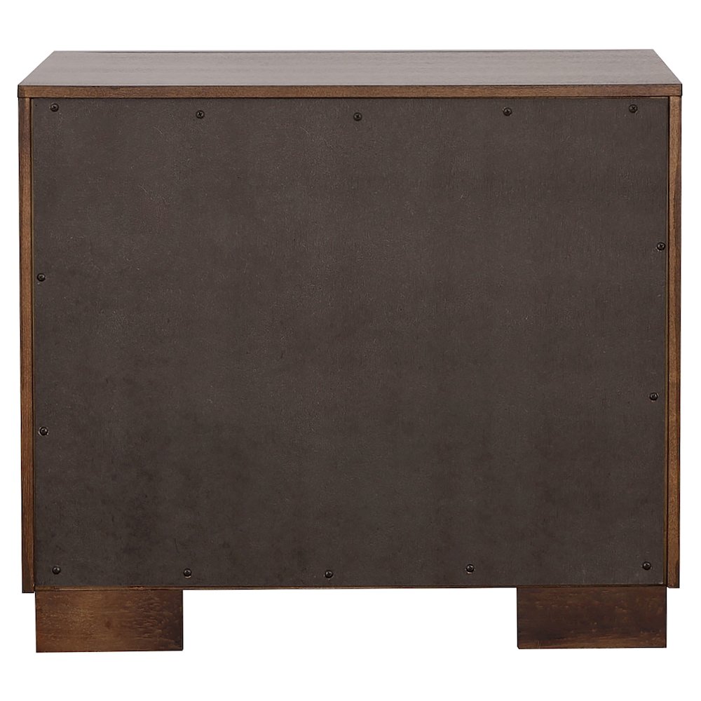 Jessica 4-piece Queen LED Bedroom Set Cappuccino. Picture 5