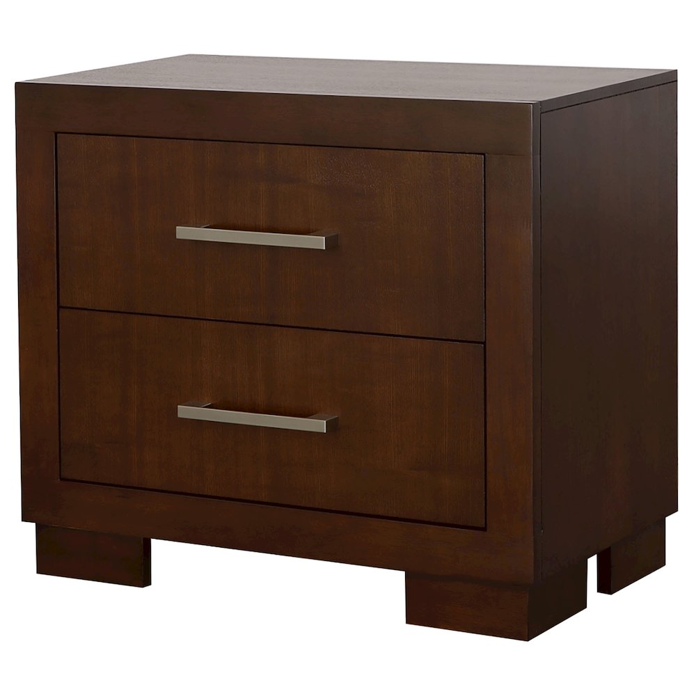 Jessica 2-drawer Nightstand Cappuccino. Picture 4