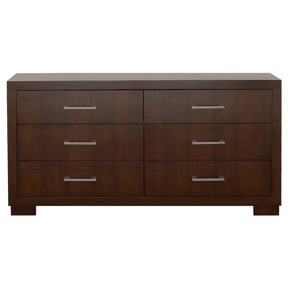 Jessica 6-drawer Dresser Cappuccino. Picture 3